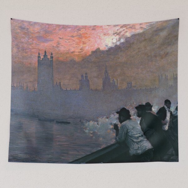 Item preview, Giuseppe De Nittis - Westminster Bridge - 1878 designed and sold by ArtExpression.