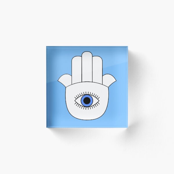 Item preview, White Hamsa  designed and sold by symbols.