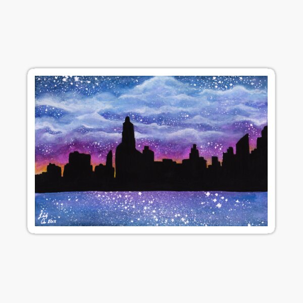 City of Stars Sticker
