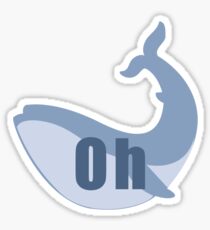 Oh Whale Sticker