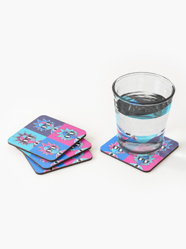 Alternate view of Rick and Morty - Rick Sanchez Coasters (Set of 4)