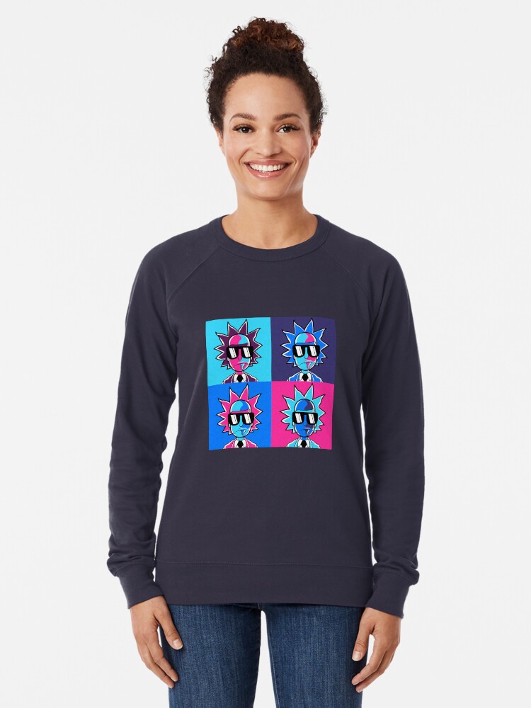 Alternate view of Rick and Morty - Rick Sanchez Lightweight Sweatshirt