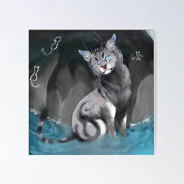 Jayfeather (Warrior Cats) Poster for Sale by Fudgebiskets