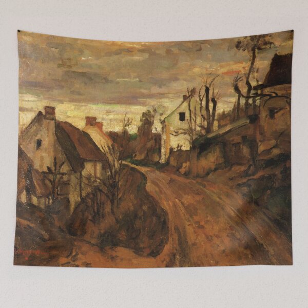 Item preview, Paul Cézanne - The Village Road - Auvers designed and sold by ArtExpression.