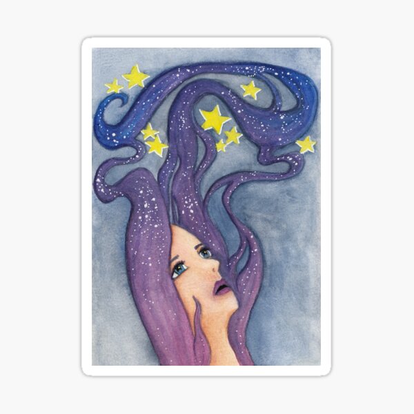 Galaxy Dreamer Sticker