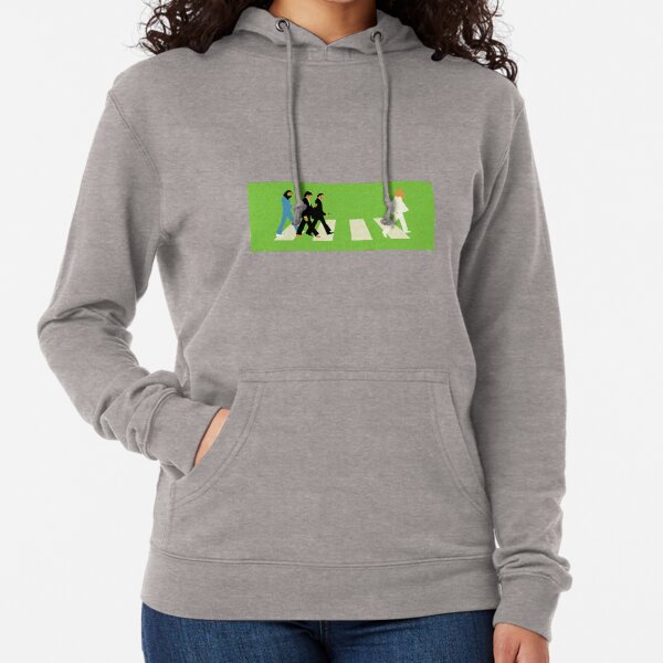Beatles Walking Crosswalk Lightweight Hoodie