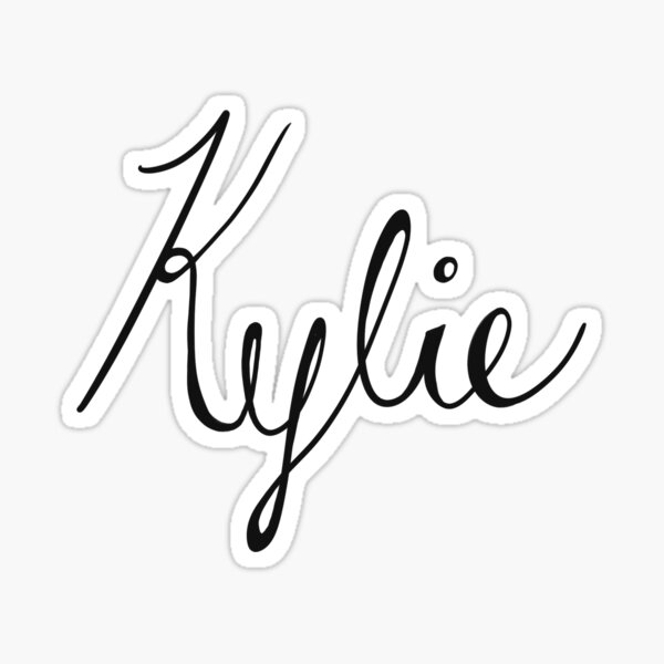 Kylie Name Stickers for Sale | Redbubble
