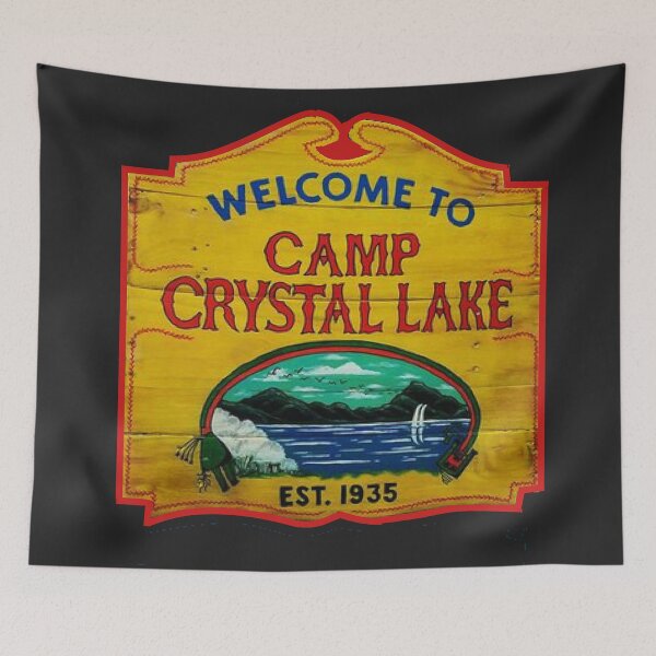 Item preview, Camp Crystal Lake designed and sold by SwampfoxDesign.