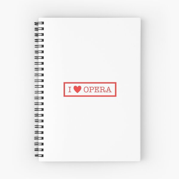 Item preview, i love opera designed and sold by raychelerin.
