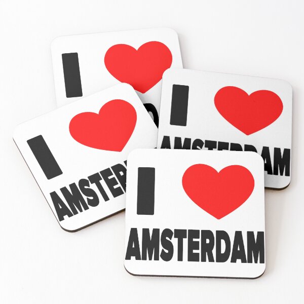Item preview, I love AMSTERDAM / I heart AMSTERDAM designed and sold by LYisBAE.
