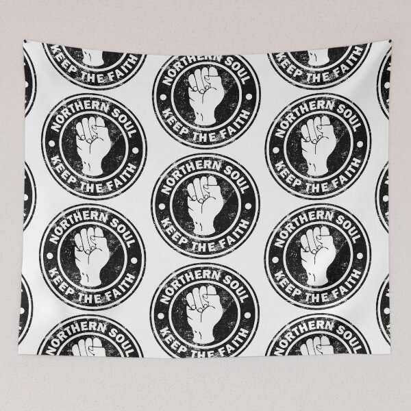 Item preview, Northern Soul Small logo  Keep The Faith  - old look designed and sold by fatbanana.