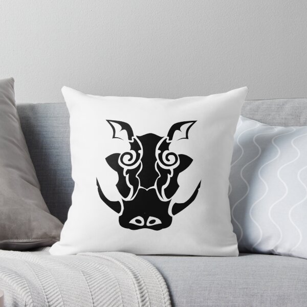 Item preview, Tribal Black Boar in Black Ink Style designed and sold by grounds.