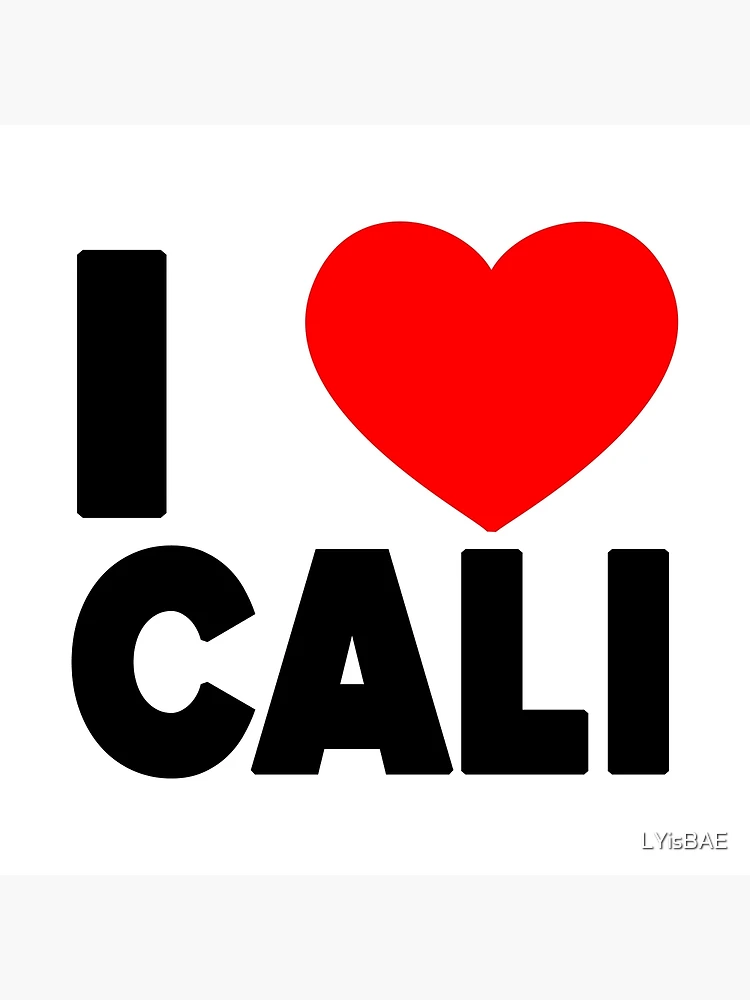 I love CALIFORNIA / I heart CALIFORNIA