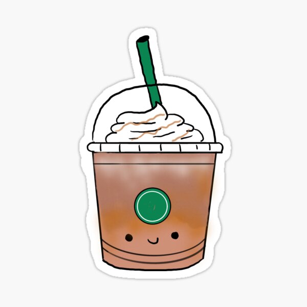 Starbucks mocha drink Sticker for Sale by ChalizeS