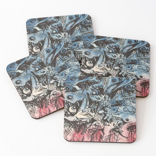 Item preview, Shark Waves designed and sold by lerkaua.