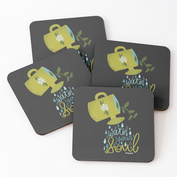 Water Your Soul Coasters (Set of 4)