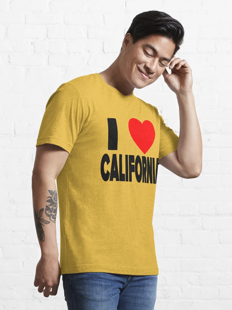 Men's I Love CA T Shirt – FTD Apparel