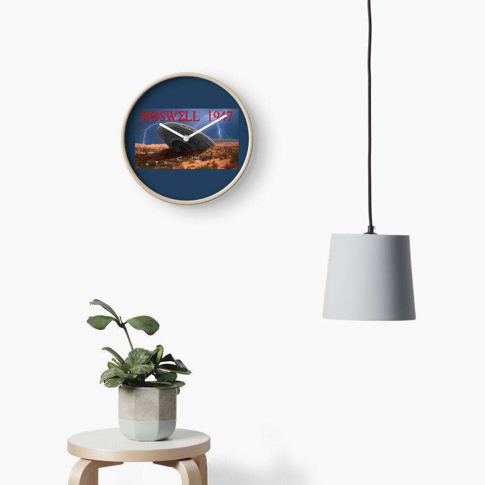 Item preview, Clock designed and sold by EyeMagined.