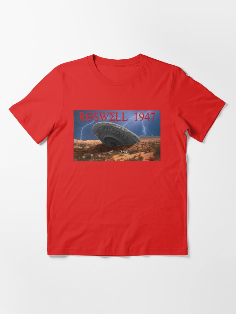 Alternate view of Roswell Lightning Essential T-Shirt