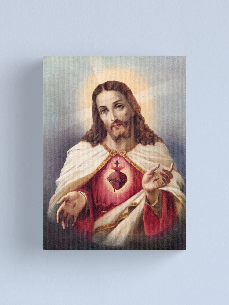 Sacred Heart of Jesus Canvas Wall Art