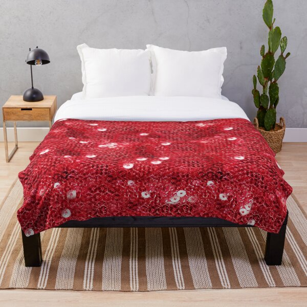 Item preview, Festive Red (Photo of Sequins - NOT REAL) designed and sold by Gravityx9.