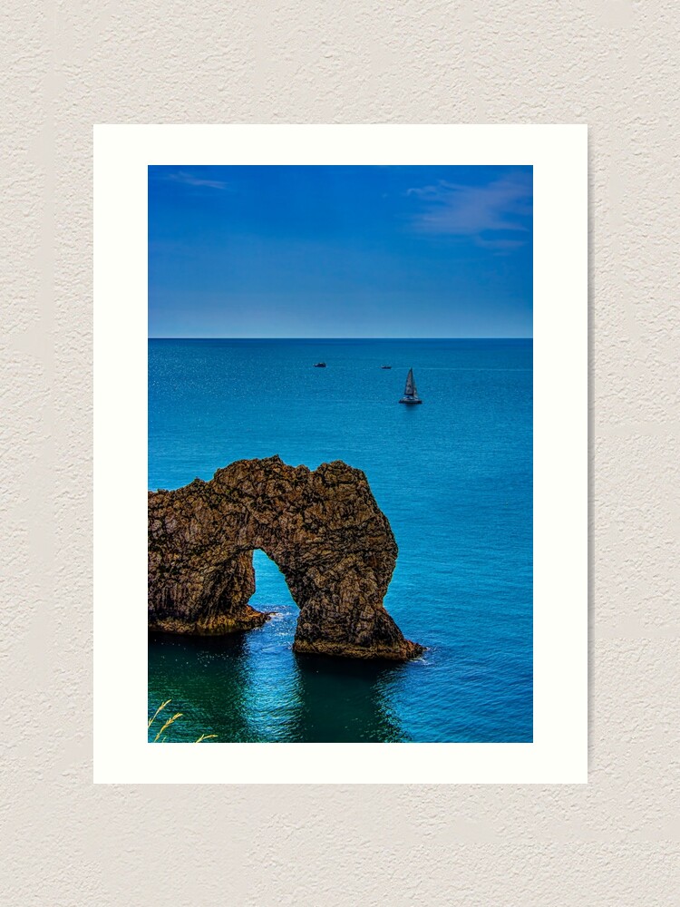 Durdle Door in Dorset 2 Canvas Wall Art Picture Print