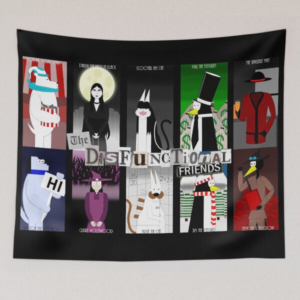 Item preview, The Disfunctional Friends designed and sold by DisfunctFriends.