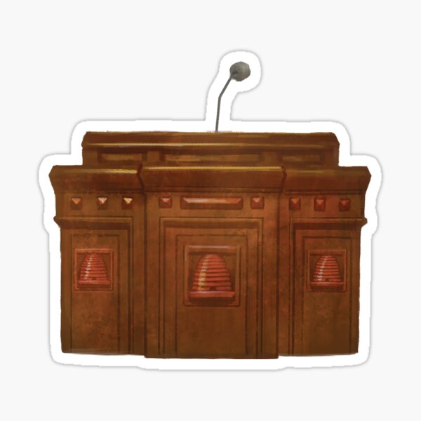 Item preview, General Conference Podium designed and sold by Katie Payne.