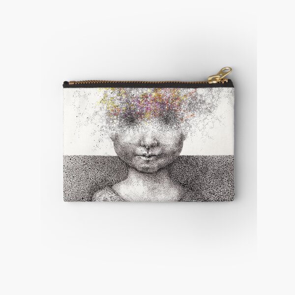 Item preview, Surrealist Girl with Exploding Head T-Shirt designed and sold by EBCustomDesign EBCD.