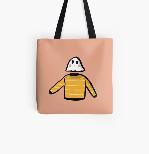 Autumn Sweater Ghost Friend All Over Print Tote Bag