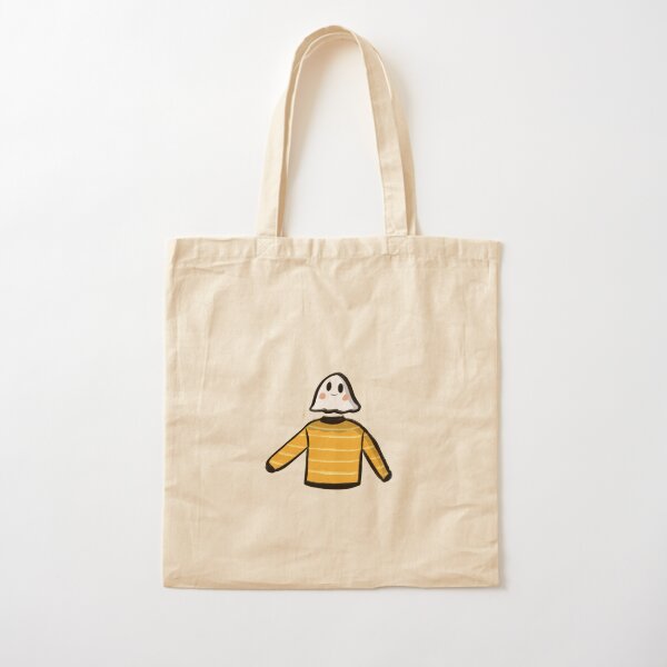 Autumn Sweater Ghost Friend Cotton Tote Bag