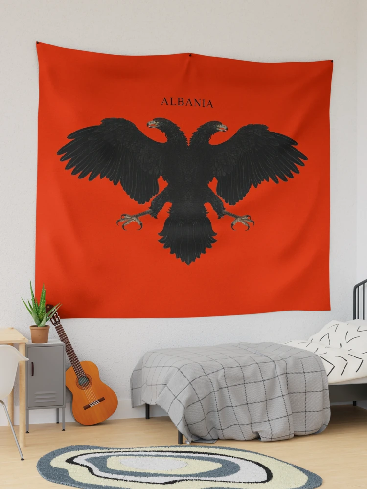 Fotodruck for Sale mit Albanische italienische Flagge Arbëreshë