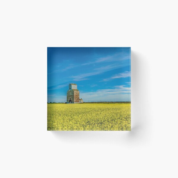 Item preview, Rival Elevator with Canola Fields designed and sold by Jerry Walter.