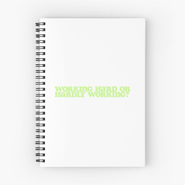 Item preview, working hard or hardly working? - lime designed and sold by katief44.