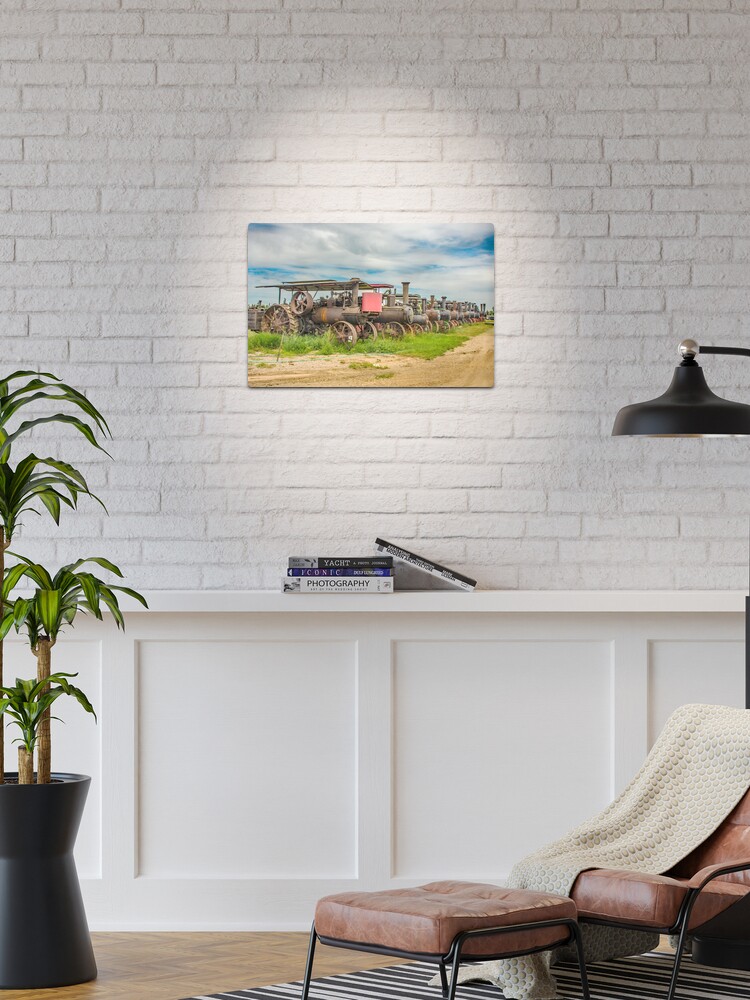 Thumbnail 1 of 4, Metal Print, The Threshing Show 2019 designed and sold by Jerry Walter.
