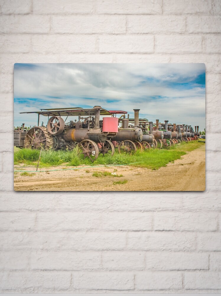Thumbnail 2 of 4, Metal Print, The Threshing Show 2019 designed and sold by Jerry Walter.