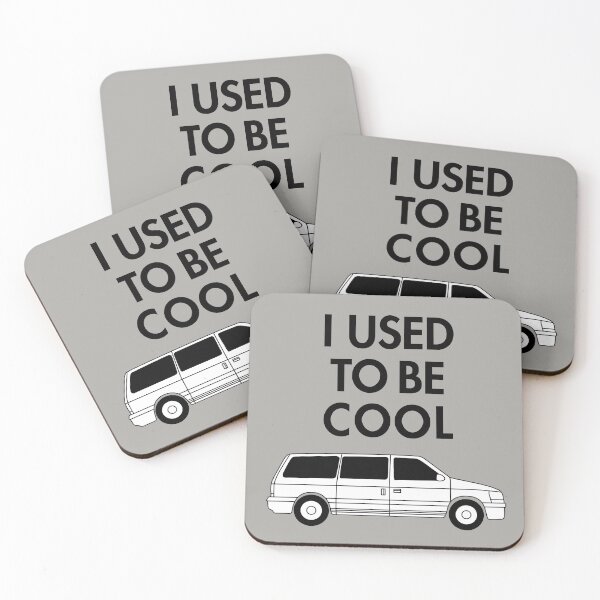 Item preview, I Used to Be Cool • Minivan Mini Van designed and sold by ThreeLeggedDane.