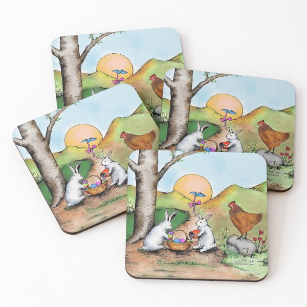 Item preview, Easter Basket Vintage Illustration designed and sold by Delfyn Studios.