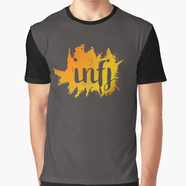 INFJ Autumn Grunge Graphic T-Shirt