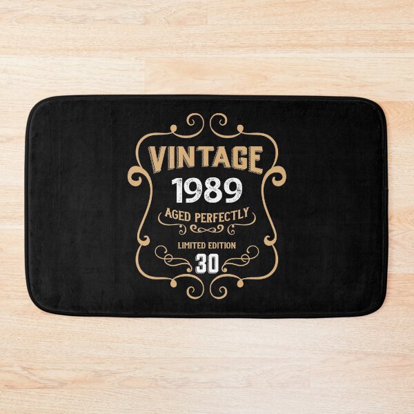Item preview, 30th Birthday Vintage 1989 Aged Perfectly Gift (v.2) designed and sold by RicardoTito.