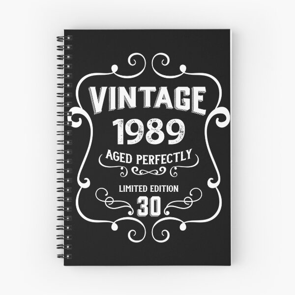 Item preview, 30th Birthday Vintage 1989 Aged Perfectly Gift (v.3) designed and sold by RicardoTito.