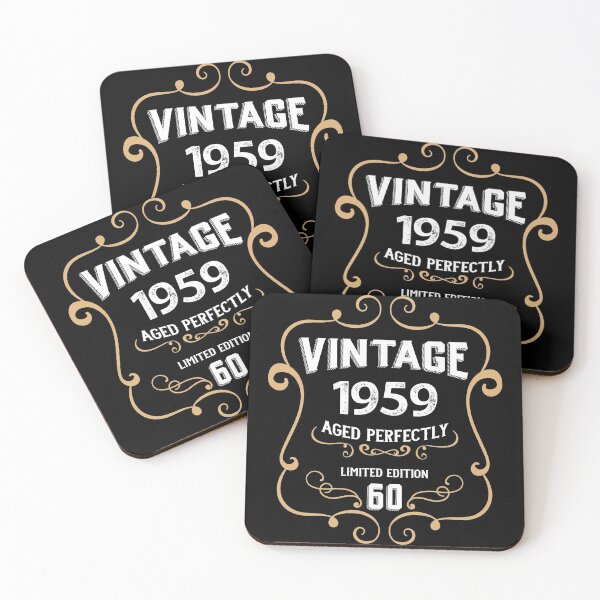Item preview, 60th Birthday Vintage 1959 Aged Perfectly Gift designed and sold by RicardoTito.