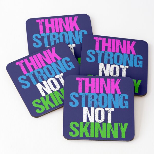 Item preview, Think Strong Not Skinny designed and sold by Epic Love Designs.