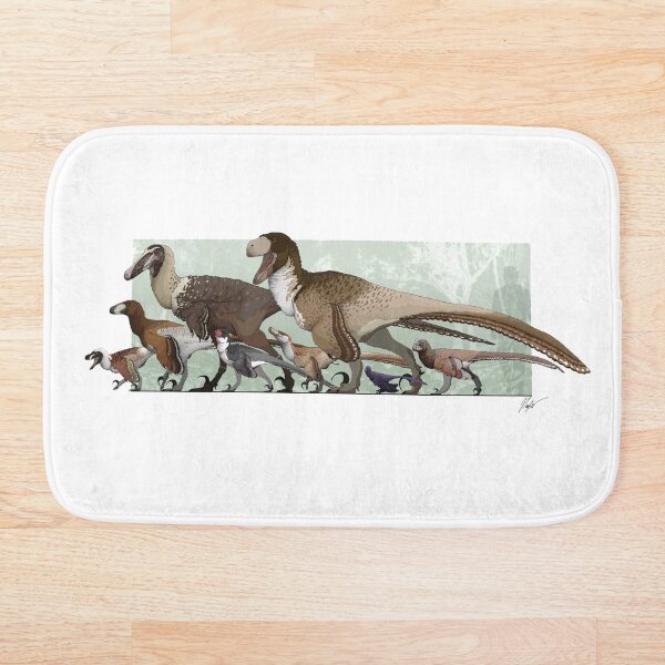Dromaeosaurs 2019 Bath Mat