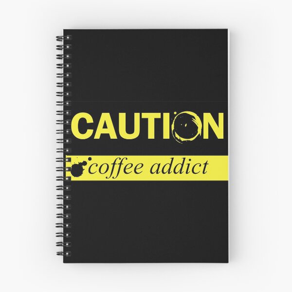 Item preview, Caution Coffee Addict designed and sold by Cropfactorgroup.
