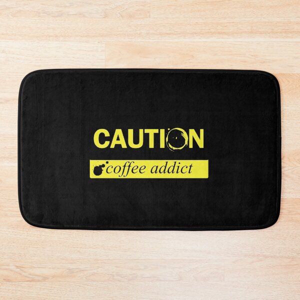 Item preview, Caution Coffee Addict designed and sold by Cropfactorgroup.