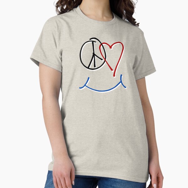 Item preview, Peace, Love and Happiness Symbol designed and sold by raizepeace.