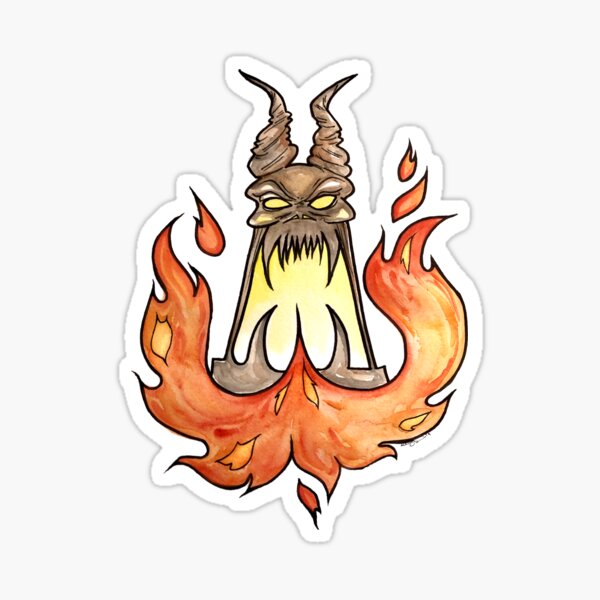 VUL-KAR IS PISSED Sticker