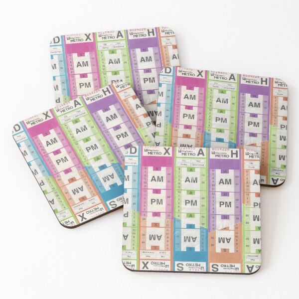 Item preview, Seattle Metro Transfer Slip Collage designed and sold by Seaspray13.