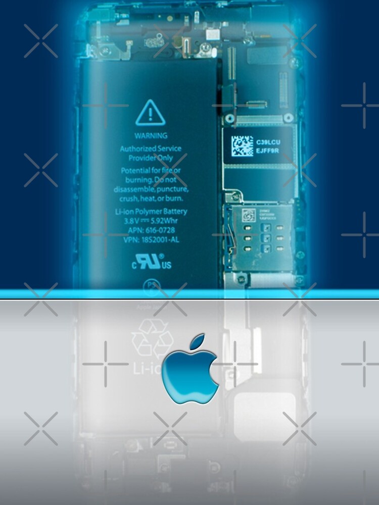 Apple phone Case - Blue by -Koleidescope